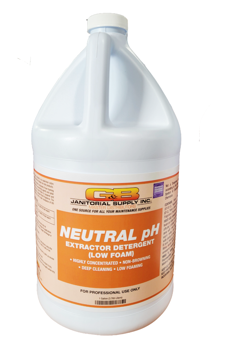 G&B Neutral pH Carpet Shampoo – 4 Gal/Case
