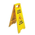 Wet floor sign