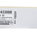 Black Hi-Lene Antimicrobial Coreless Rolls