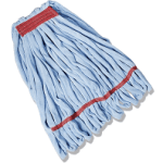 Large Blue Microfiber Loop-End Mop