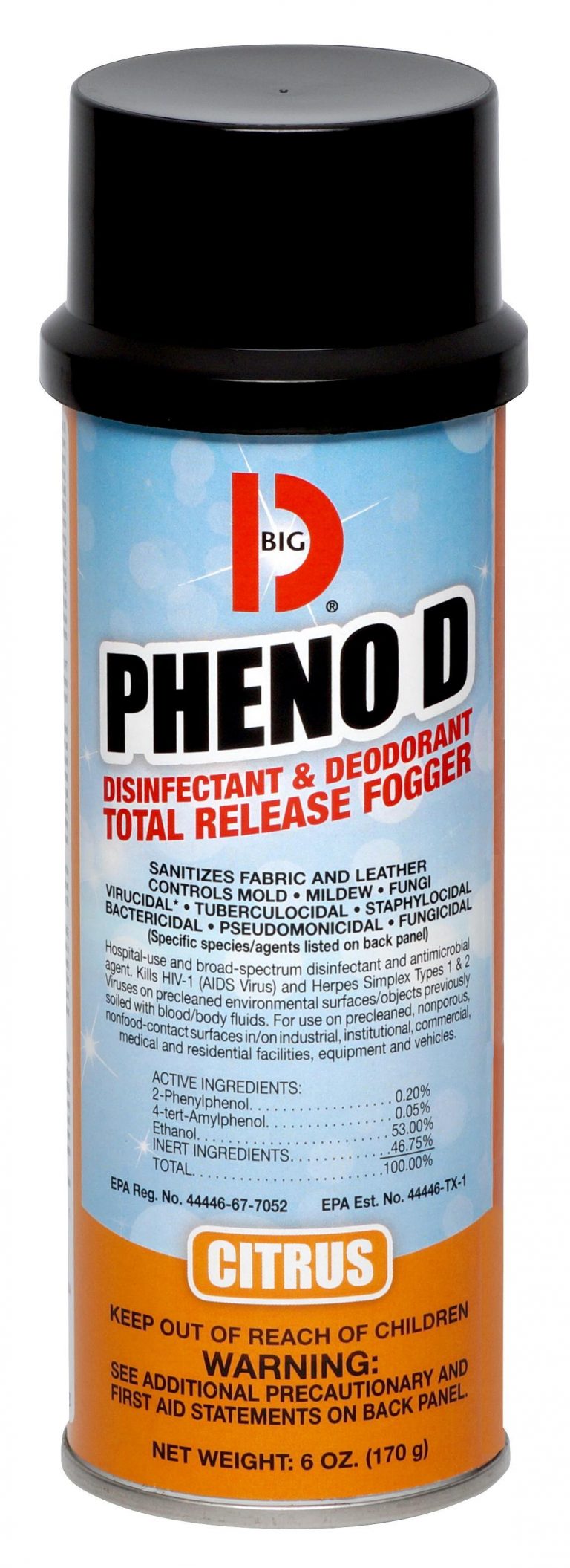 12 CAN/CS Big D Pheno D #337 Disinfectant & Deodorant Total Release ...