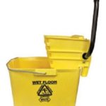 Impact 6Y/2635-3Y 35 Quart Sidepress Squeeze Wheeled Commercial Mop Bucket