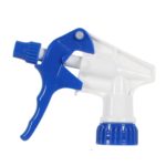 12 Units 1003BW Ultra Trigger Sprayers for Bottles, Blue / White