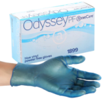 Powder-Free Vinyl Odyssey Blue Gloves 1899-4 XLARGE