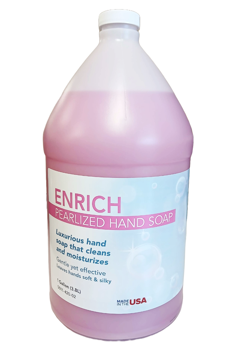 Enrich Hand Soap – 1 GAL Pink Lotion, 4/Case