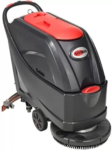 Viper 56384812 AS5160 20" AGM Cordless Walk Behind Disc Floor Scrubber - 16 Gallon