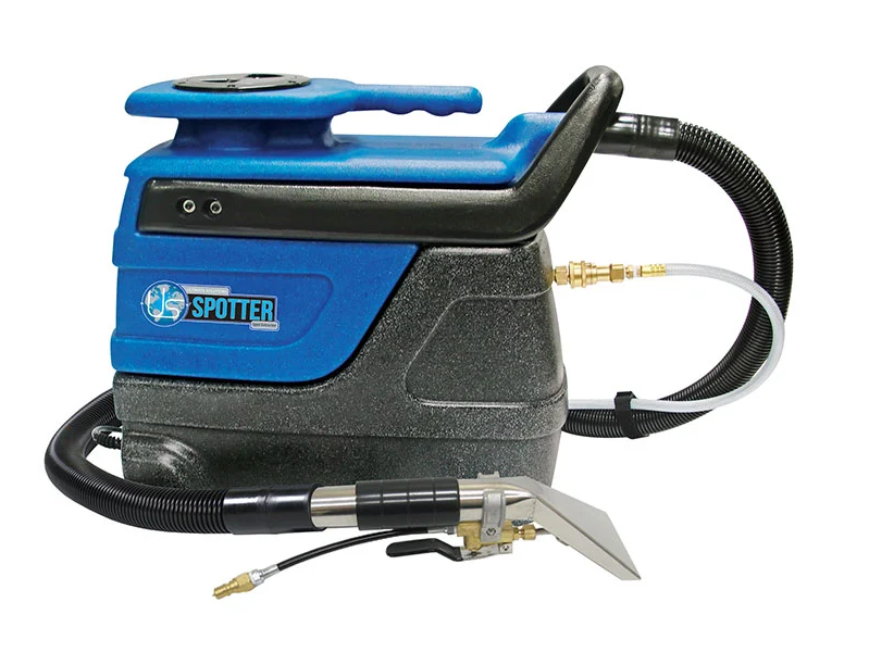 50-1001 Corded 3-Gallon Spot Extractor – 55 PSI Pump, 2-Stage Ametek Motor, 100 CFM Vacuum, 7′ Hose & 4" Stainless Steel Upholstery Tool